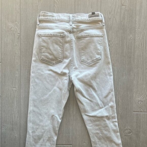 Citizens of Humanity Light Gray Olivia High Rise Slim Ankle Jeans Size 24 - Picture 2 of 9